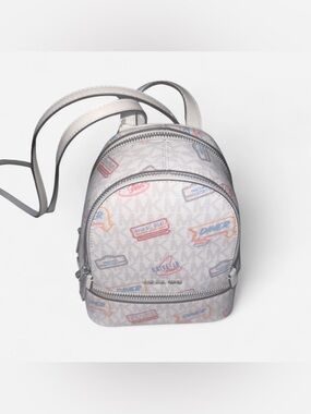 Michael Kors Jetset Mini Backpack with Retro Diner Design